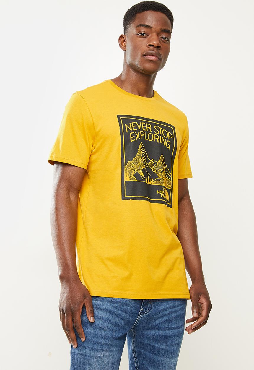 The North Face - Graphic play tee - yellow