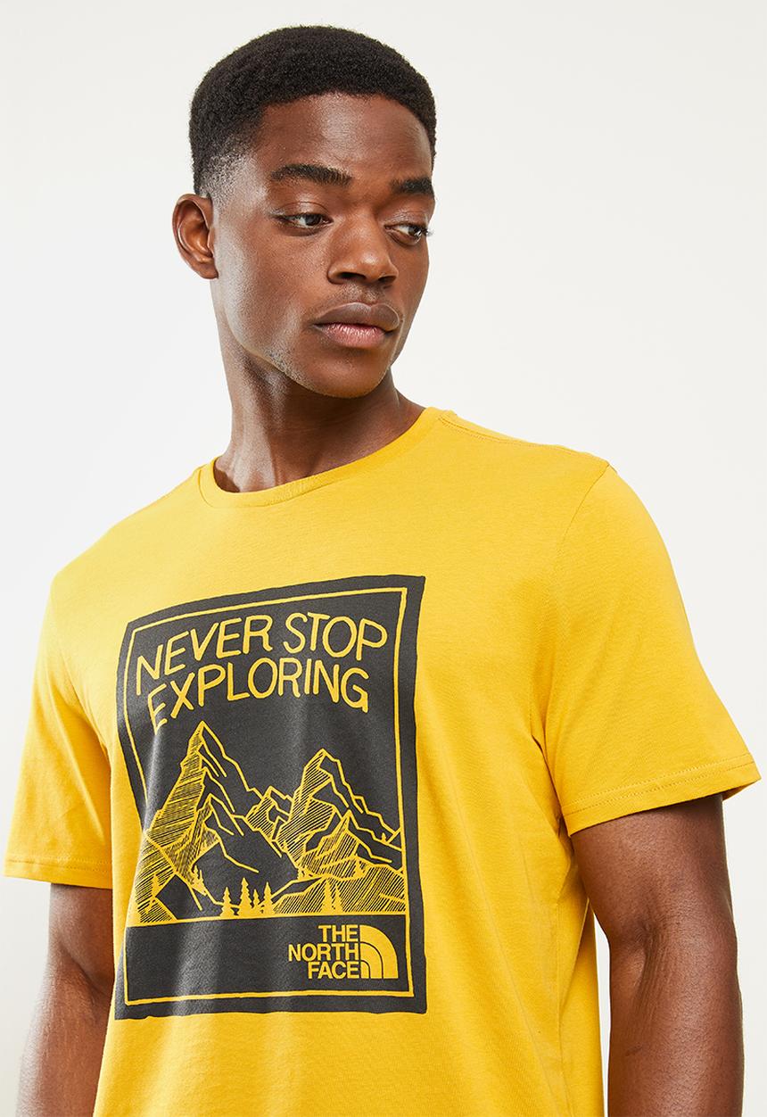 The North Face - Graphic play tee - yellow