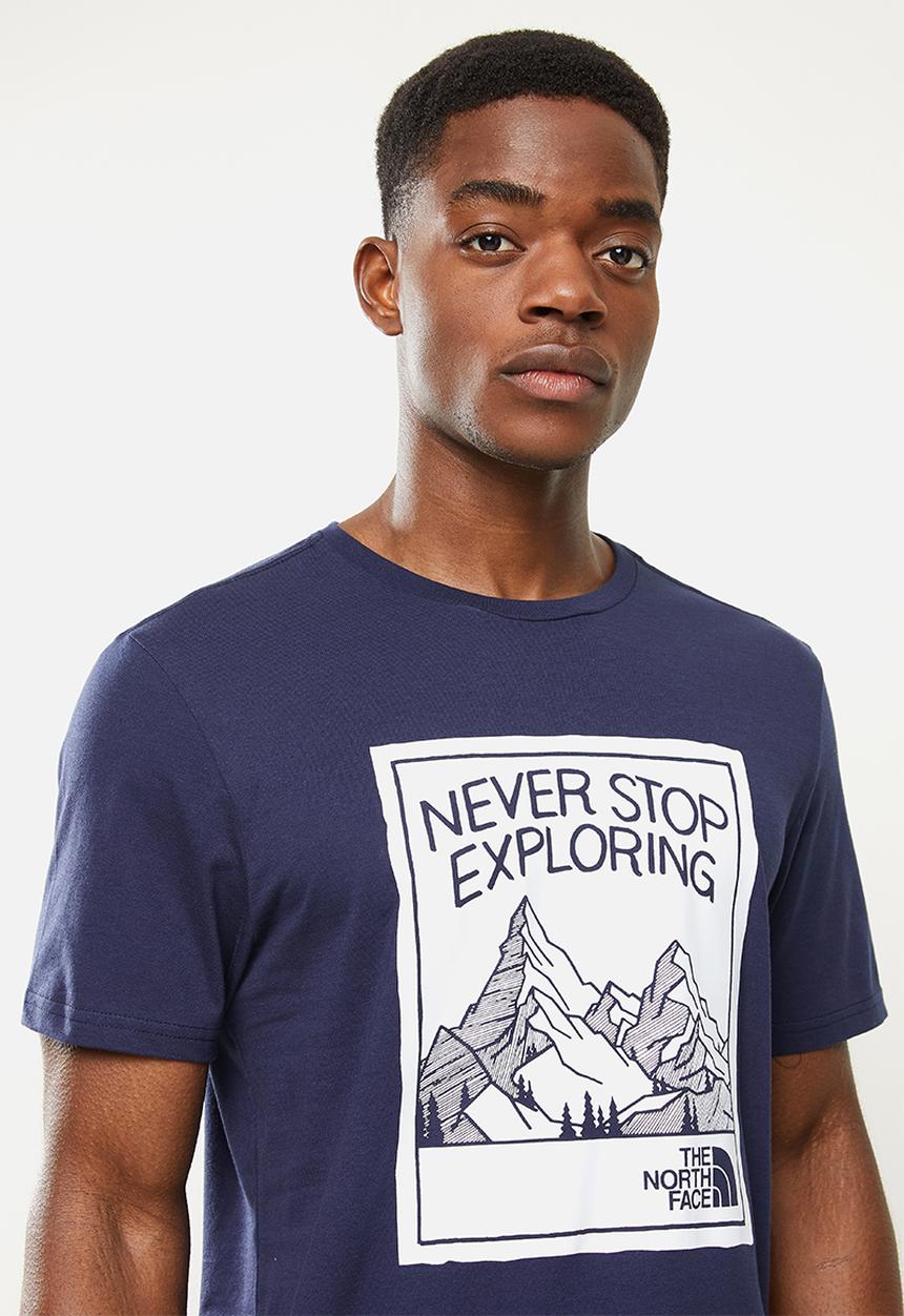 The North Face - Graphic play tee - navy