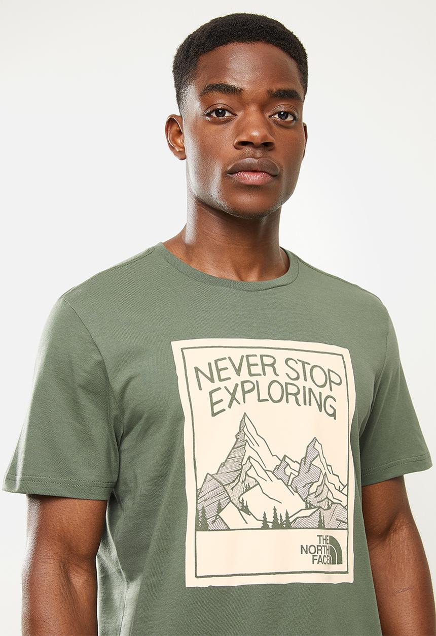 The North Face - Graphic play tee - green