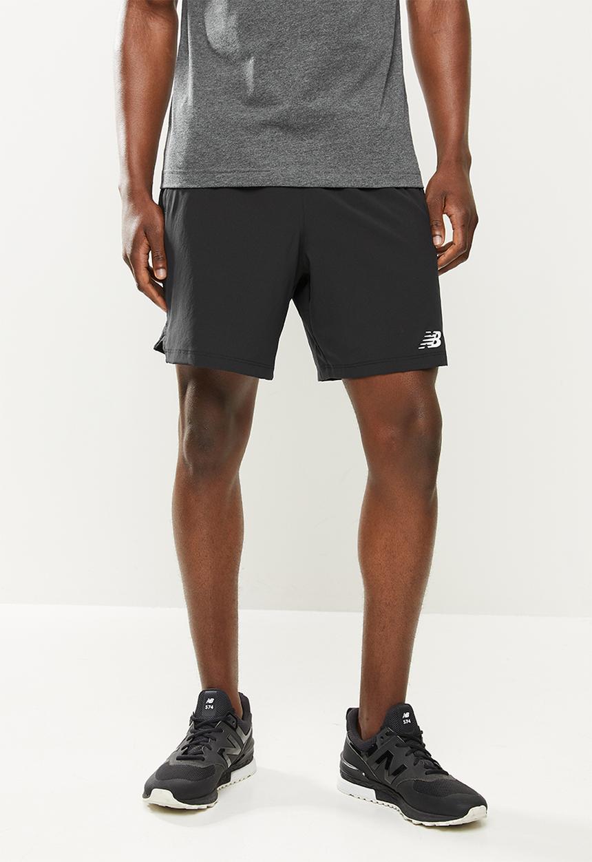 New Balance  - Tenacity 7in short print - black
