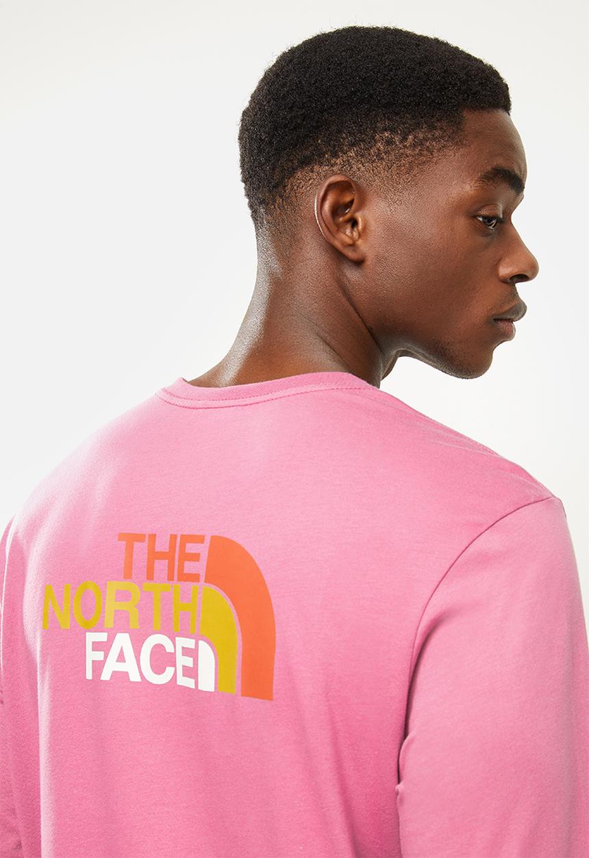 The North Face - Long sleeve easy tee - mauve