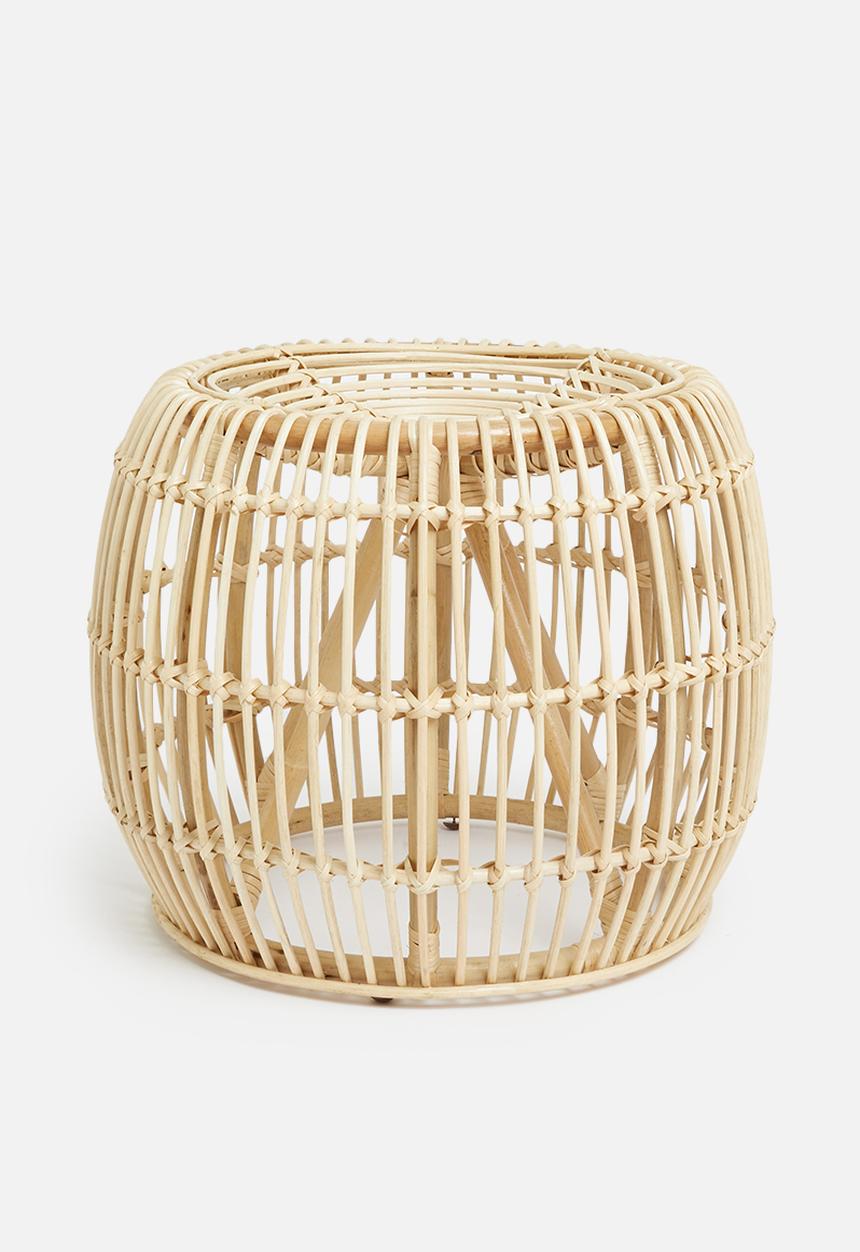 Sixth Floor - Coco rattan stool - natural