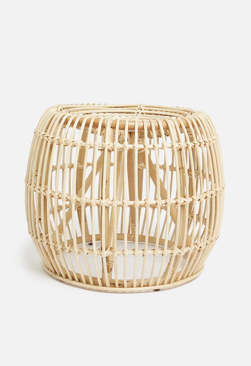 Sixth Floor - Coco rattan stool - natural