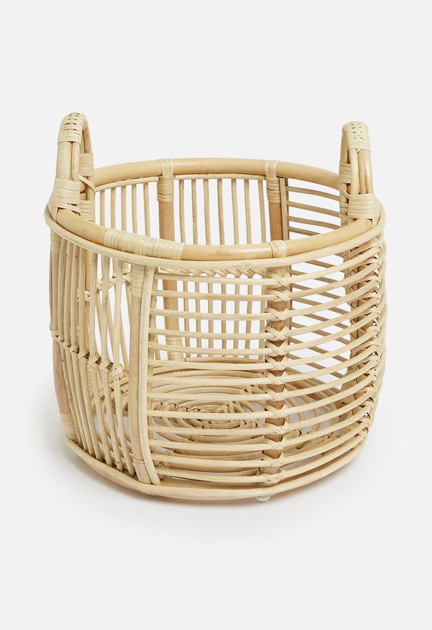Sixth Floor - Rattan toy basket - natural