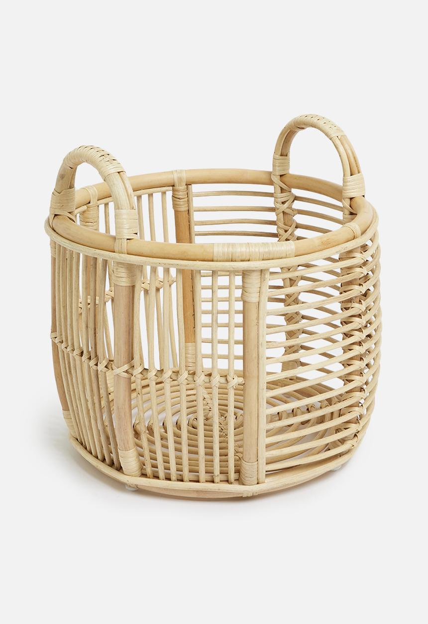Sixth Floor - Rattan toy basket - natural