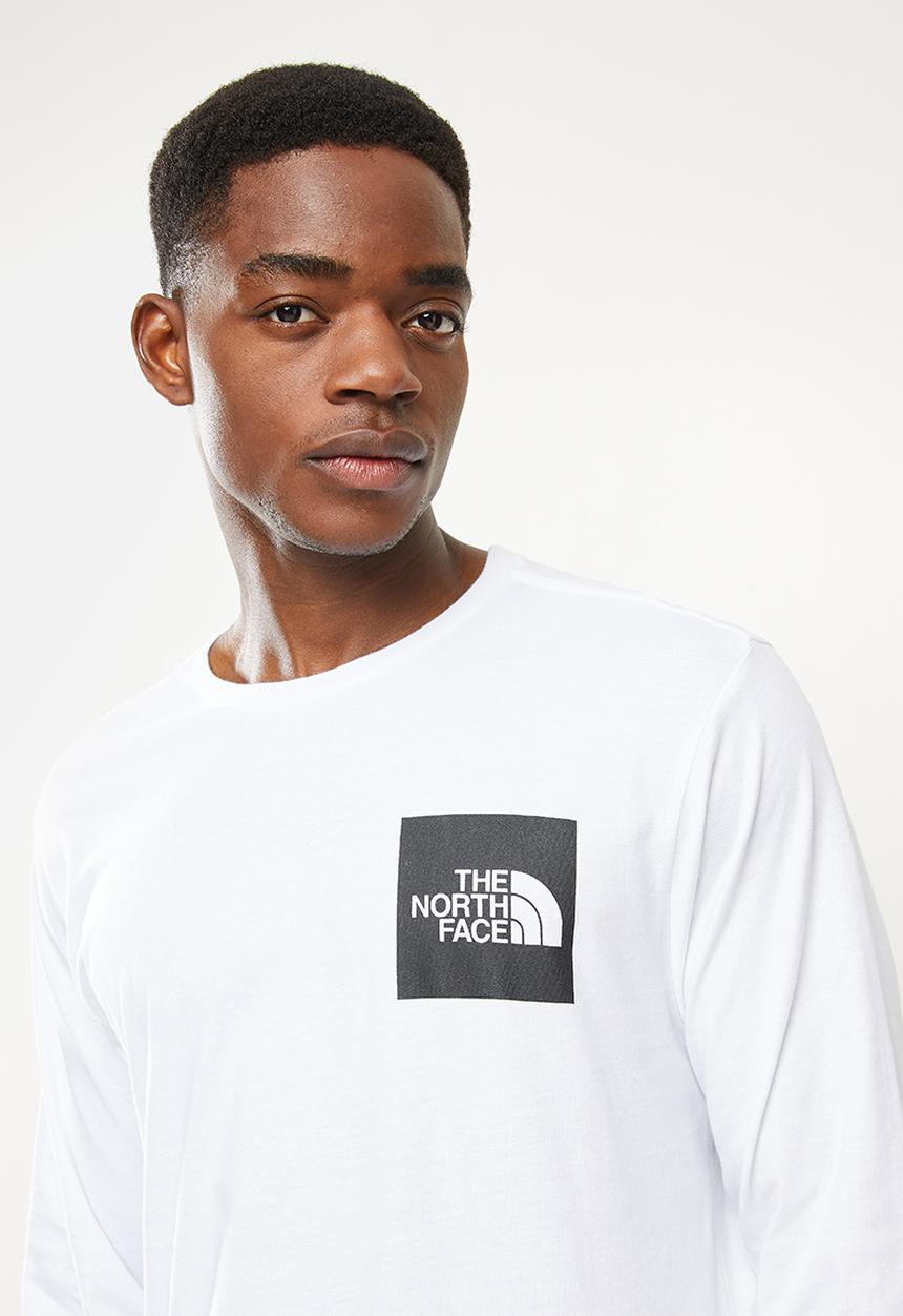 The North Face - Fine long sleeve tee - white