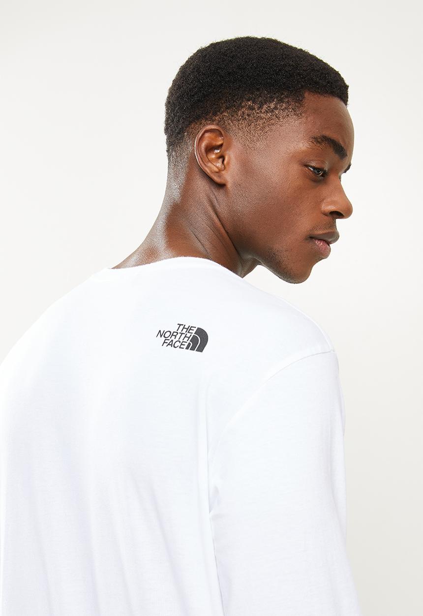 The North Face - Fine long sleeve tee - white