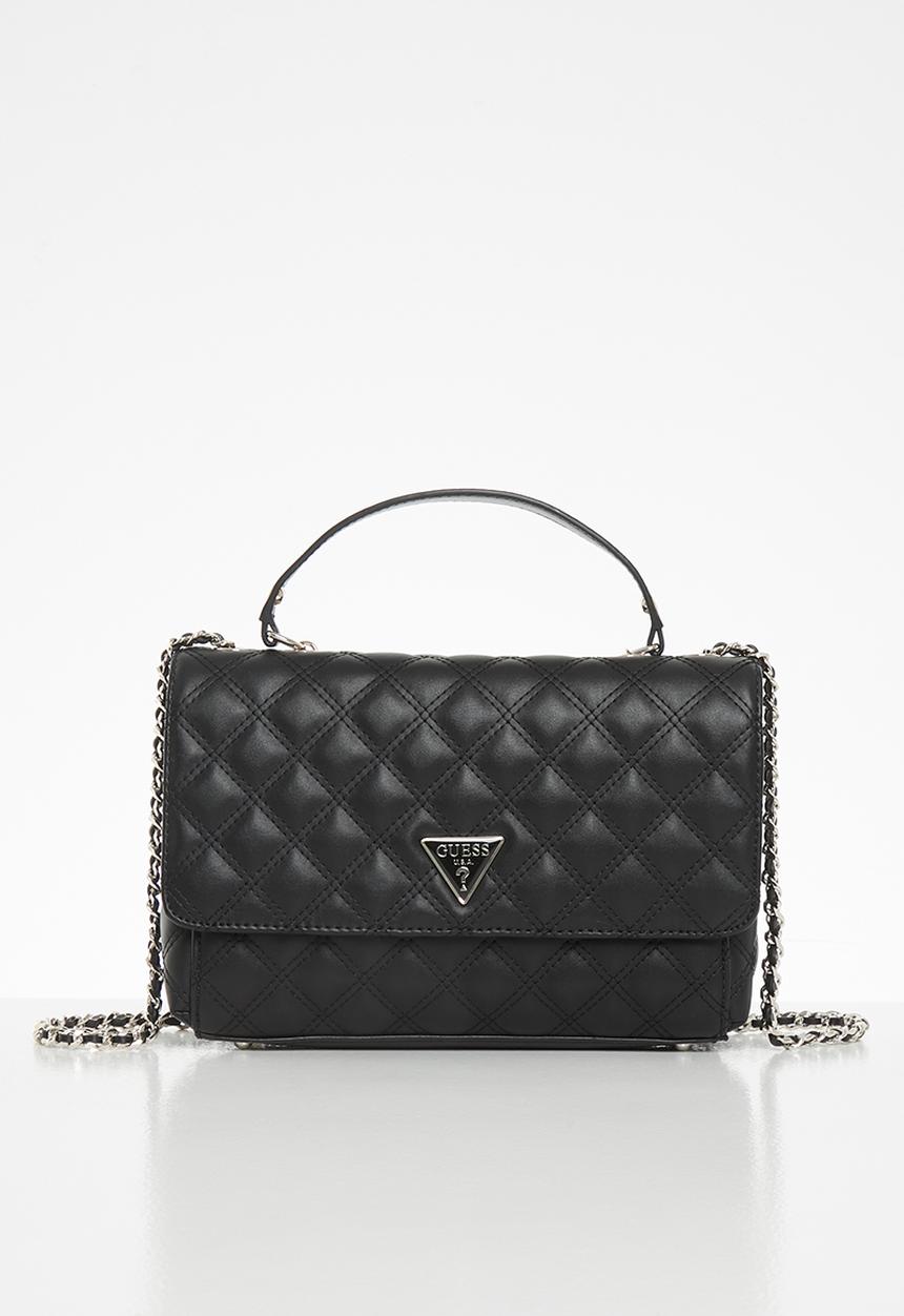 GUESS - Cessily convertible xbody flap - black