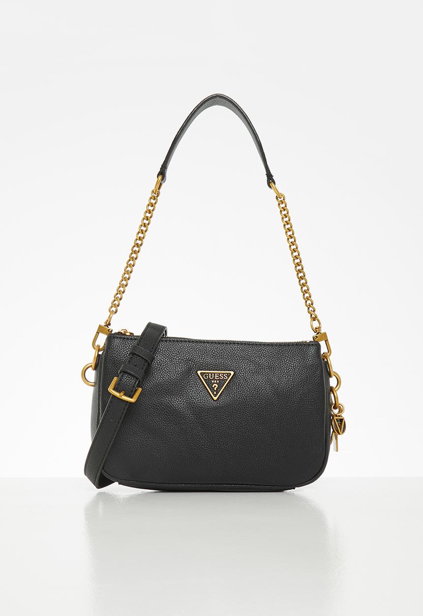 GUESS - Destiny top zip shoulder - black