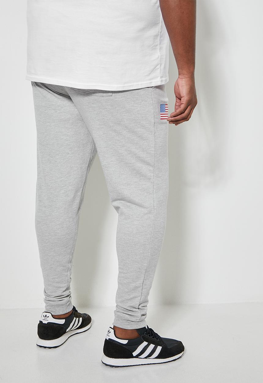 Superbalist - Plus slim nasa sweatpants - grey