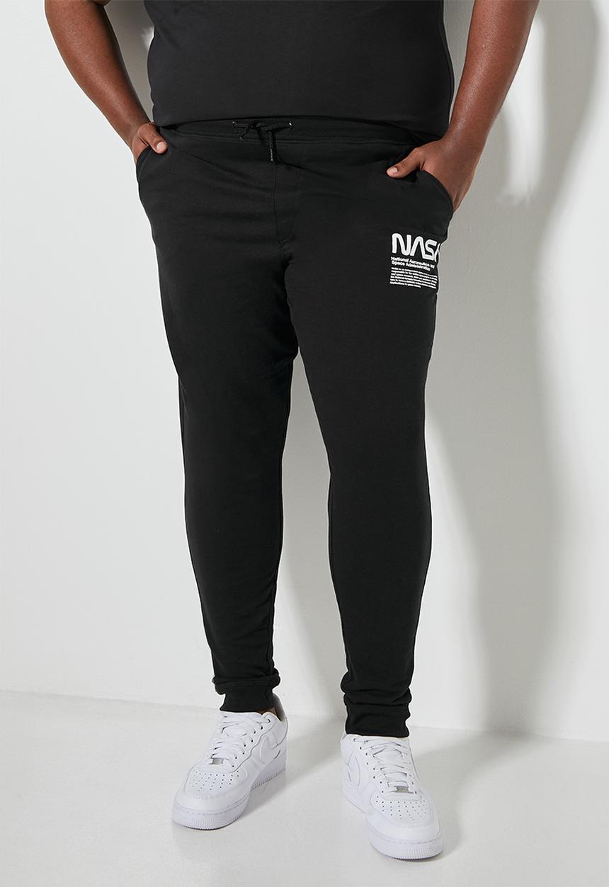 Superbalist - Plus slim nasa sweatpants - black