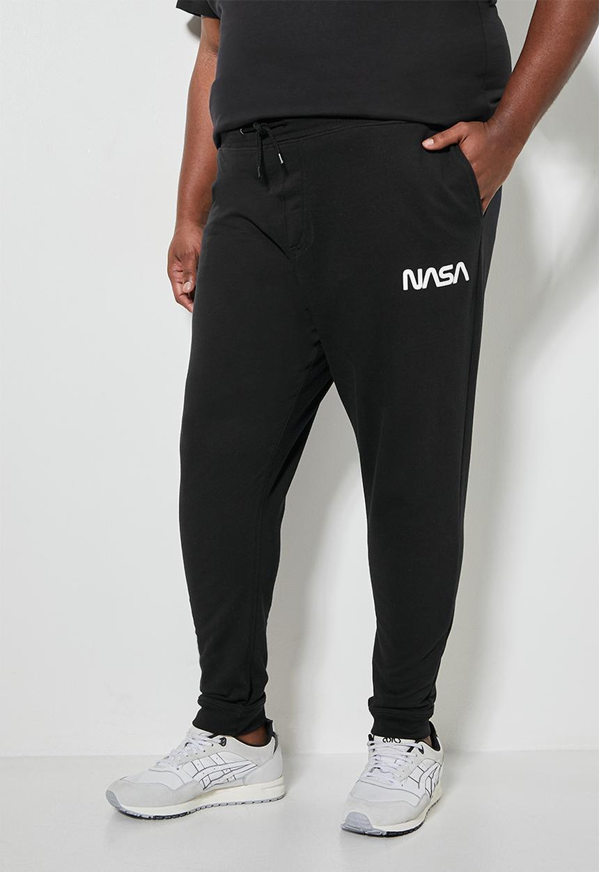 Superbalist - Plus slim nasa sweatpants - black