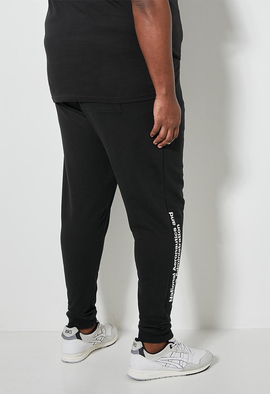 Superbalist - Plus slim nasa sweatpants - black