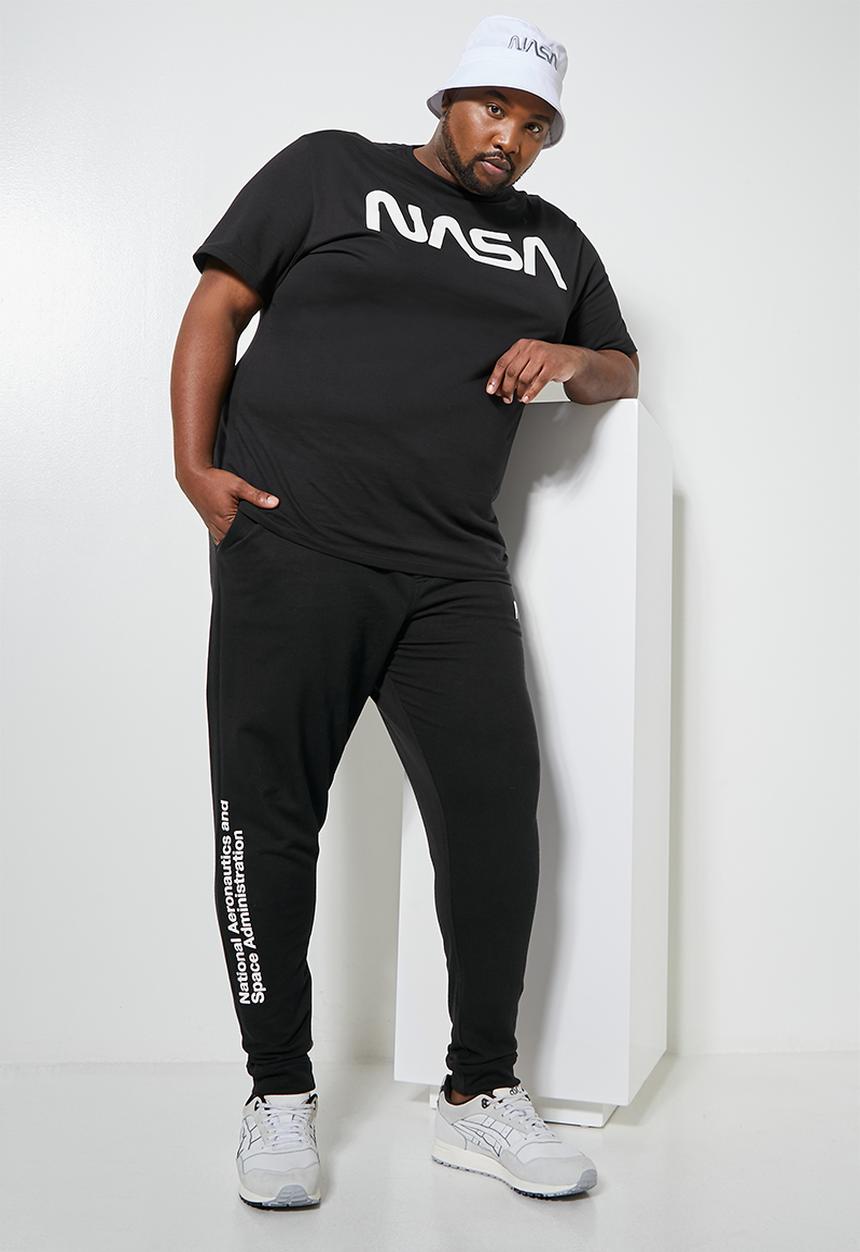 Superbalist - Plus slim nasa sweatpants - black