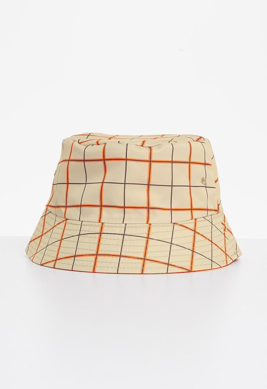 Superbalist - Reversible bucket hat - orange & beige