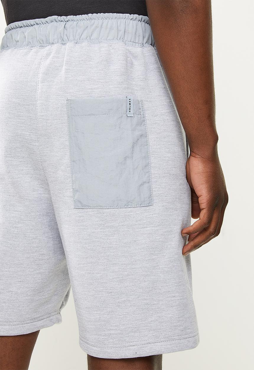 Holmes Bro's - Cargo fleece short - grey