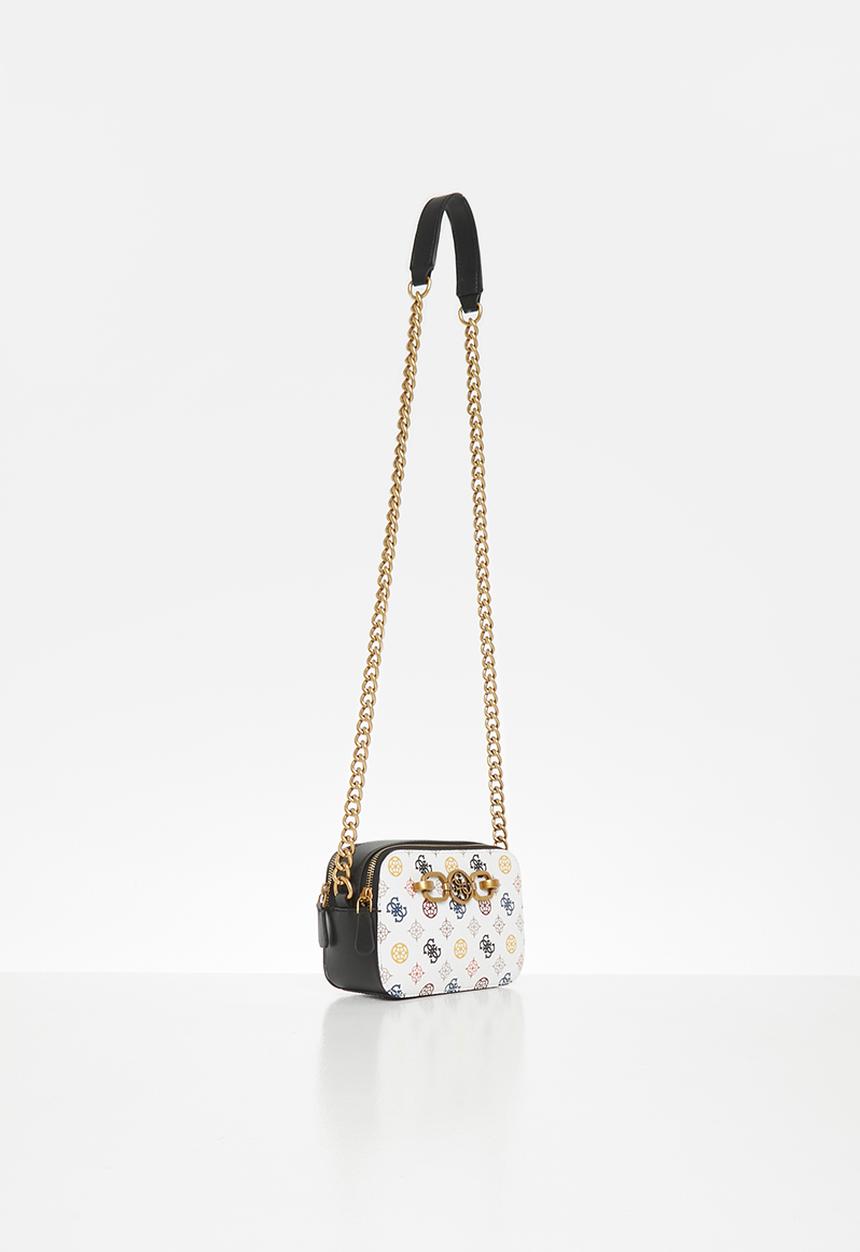 GUESS - Noelle crossbody camera - white