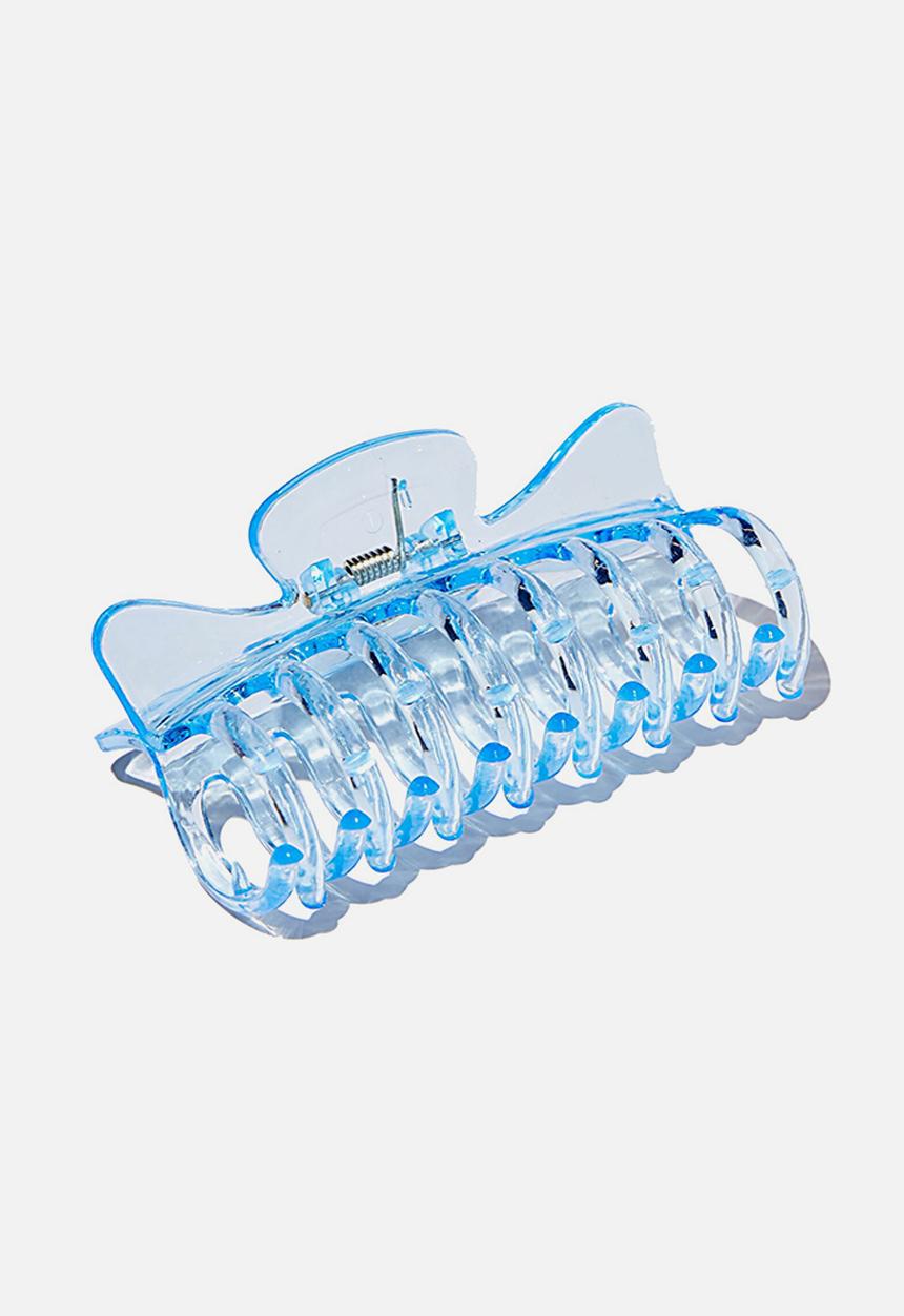 Rubi - Kiley hair claw - crystal blue