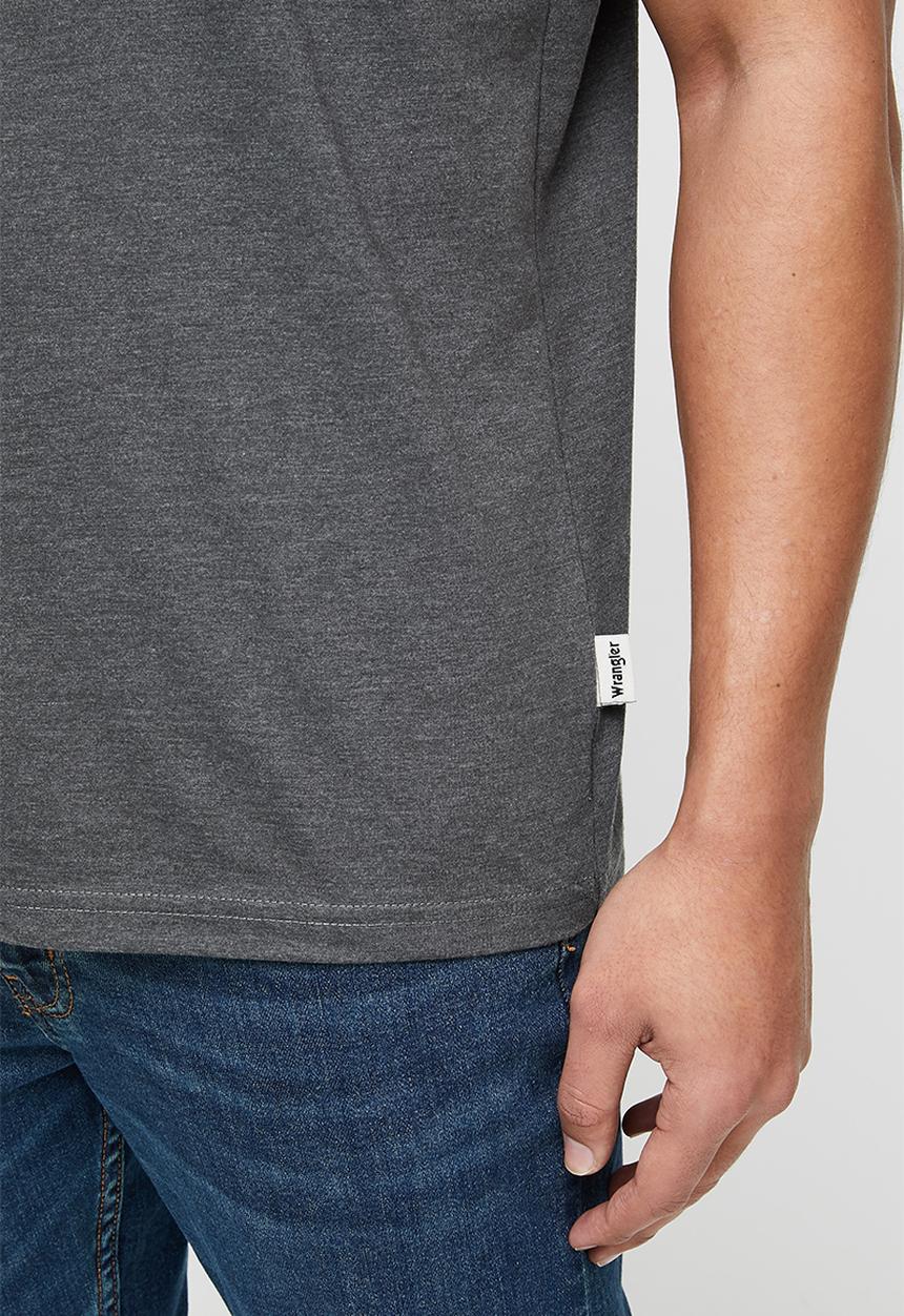 Wrangler - Rugged goods t - dark grey