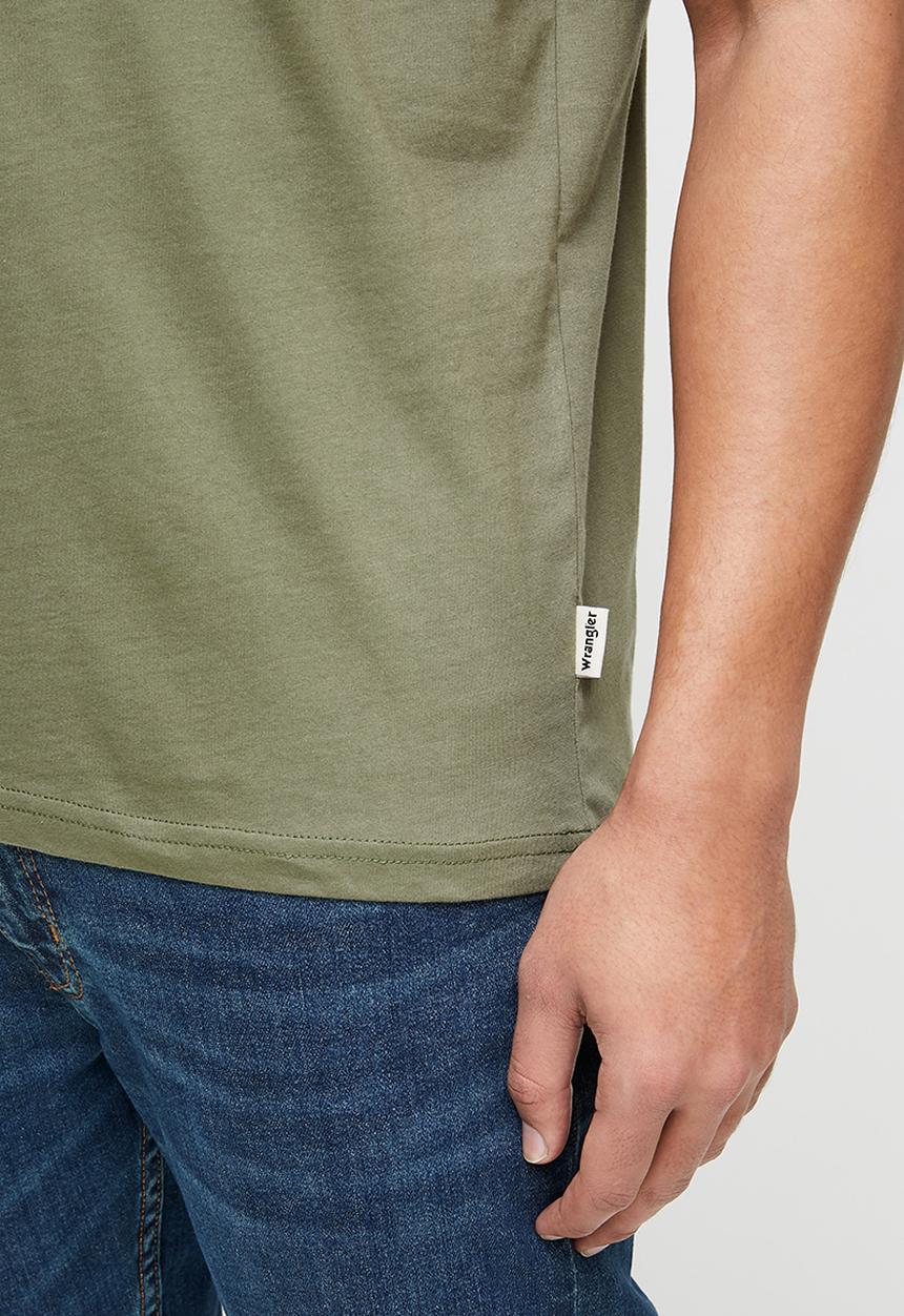 Wrangler - Bubble gum t - olive