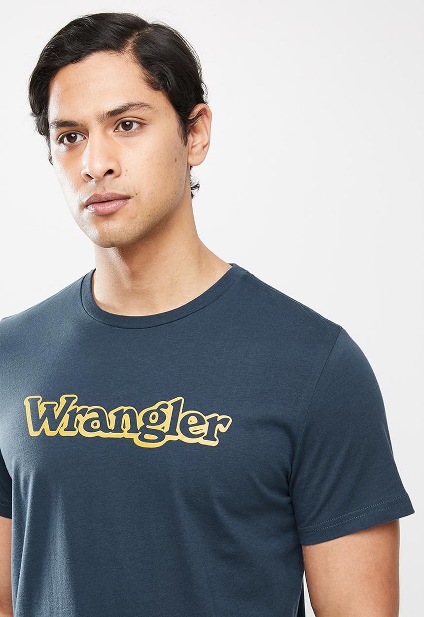 Wrangler - Bubble gum t - blue