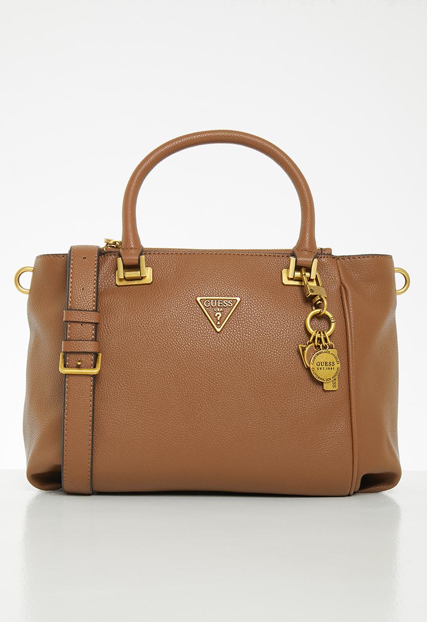 GUESS - Destiny status satchel - cognac