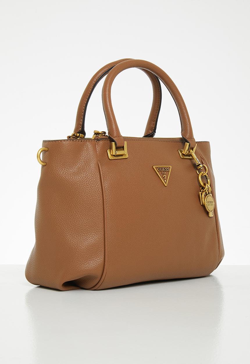 GUESS - Destiny status satchel - cognac