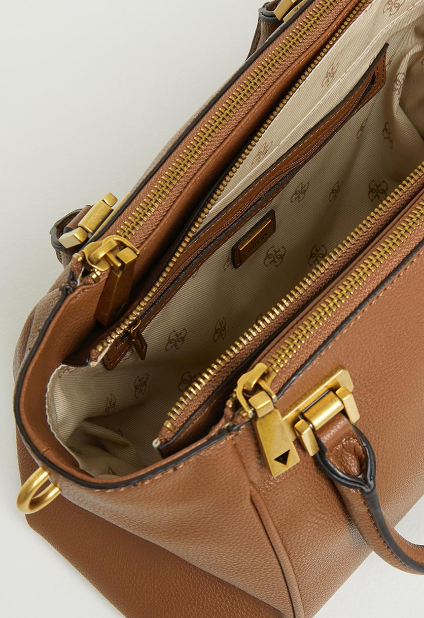 GUESS - Destiny status satchel - cognac