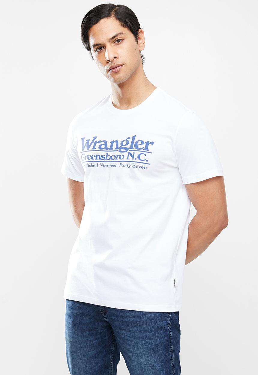Wrangler - Greensboro n.c t - white