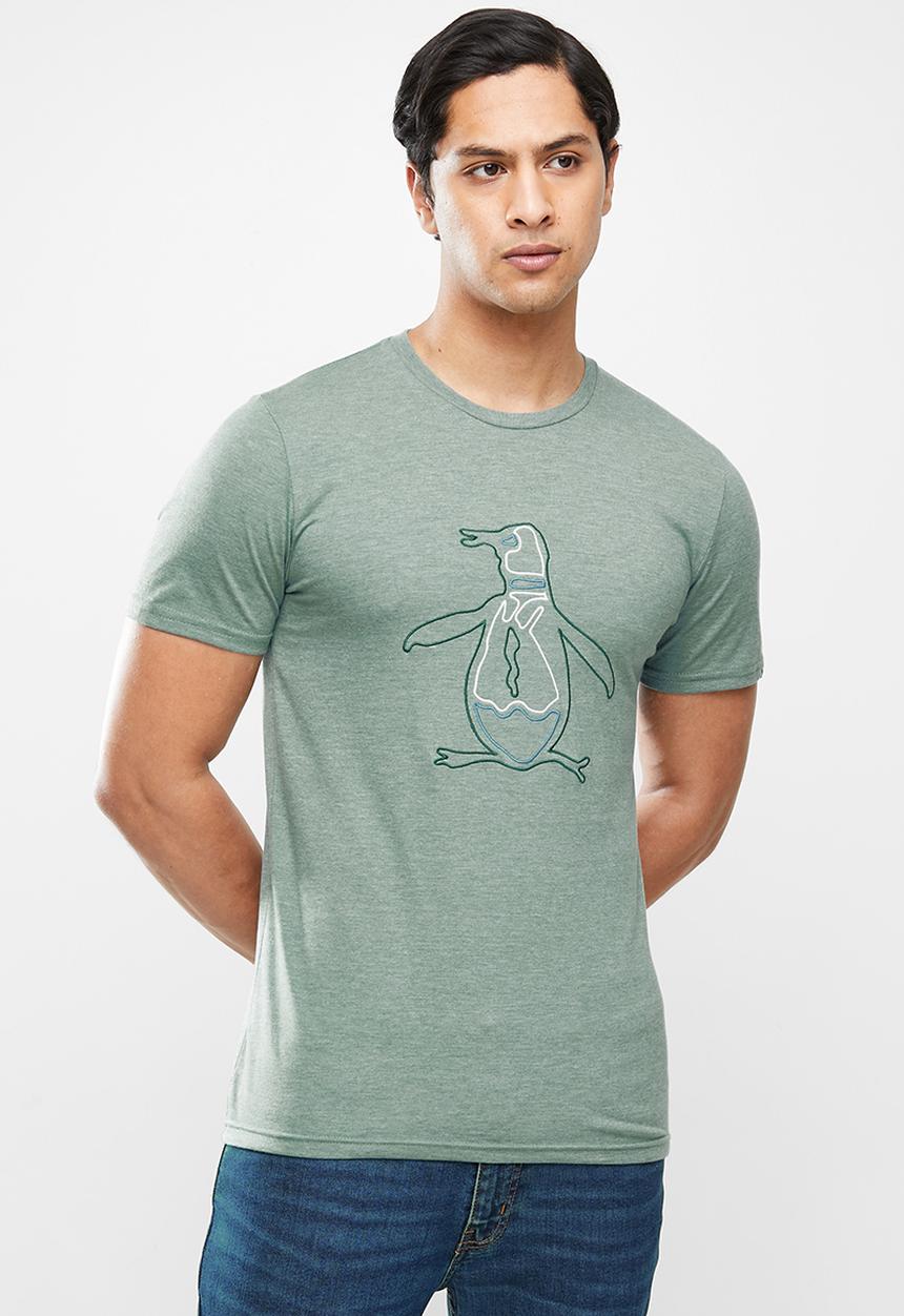 Original Penguin - Embroidered pete tee - green 