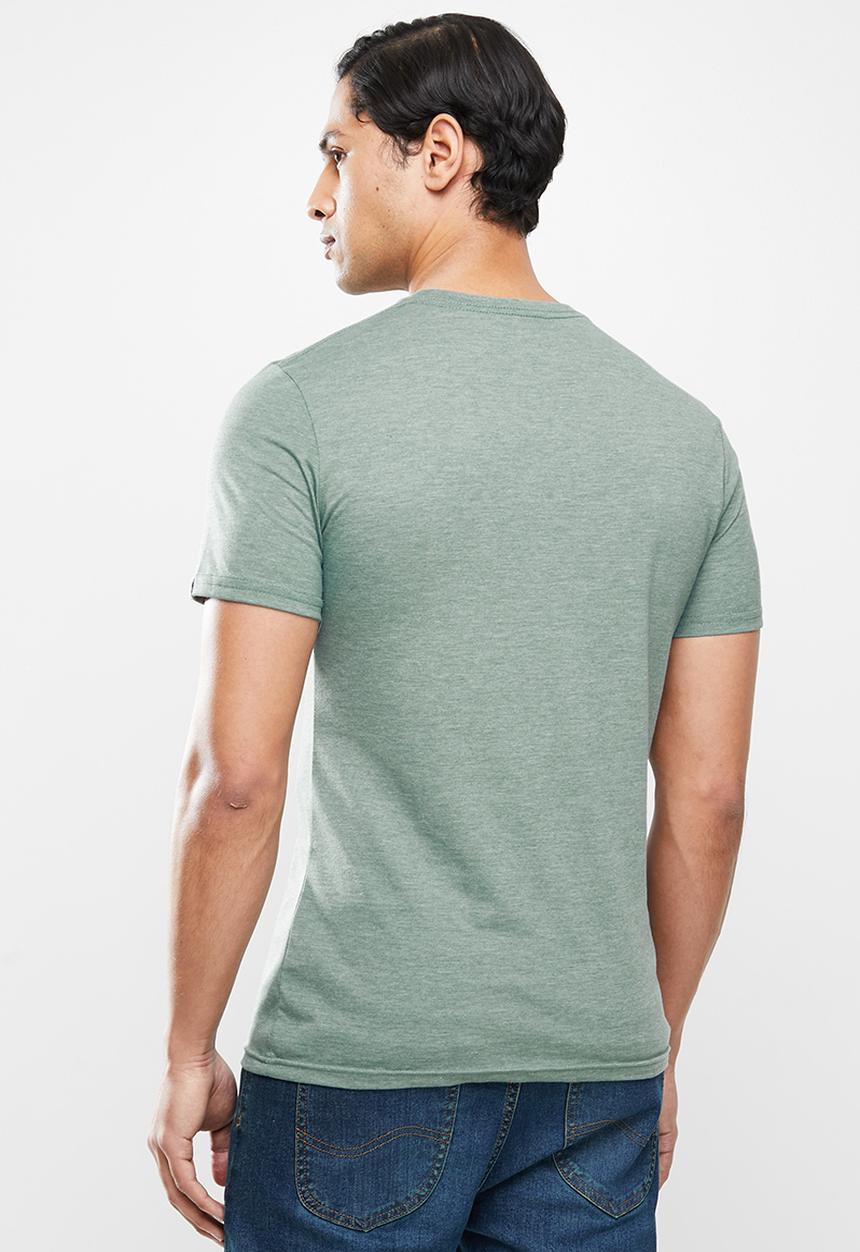 Original Penguin - Embroidered pete tee - green 