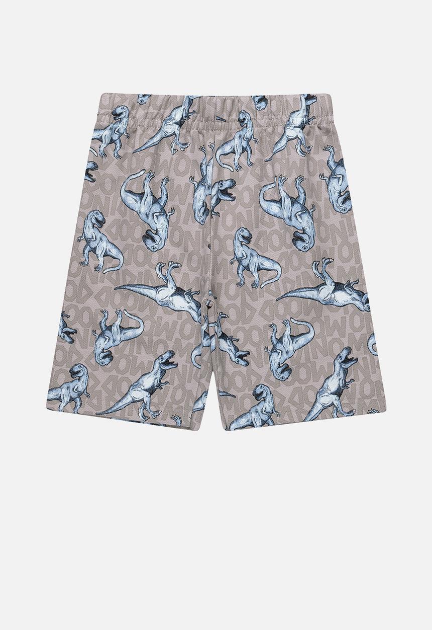 Bee Loop - Roar tank top & shorts set - dark blue & grey 