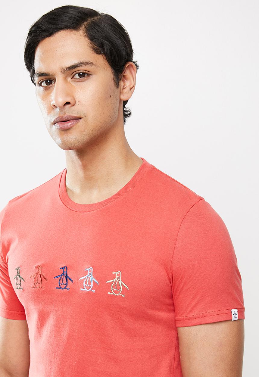 Original Penguin - Mini pete tee - red 