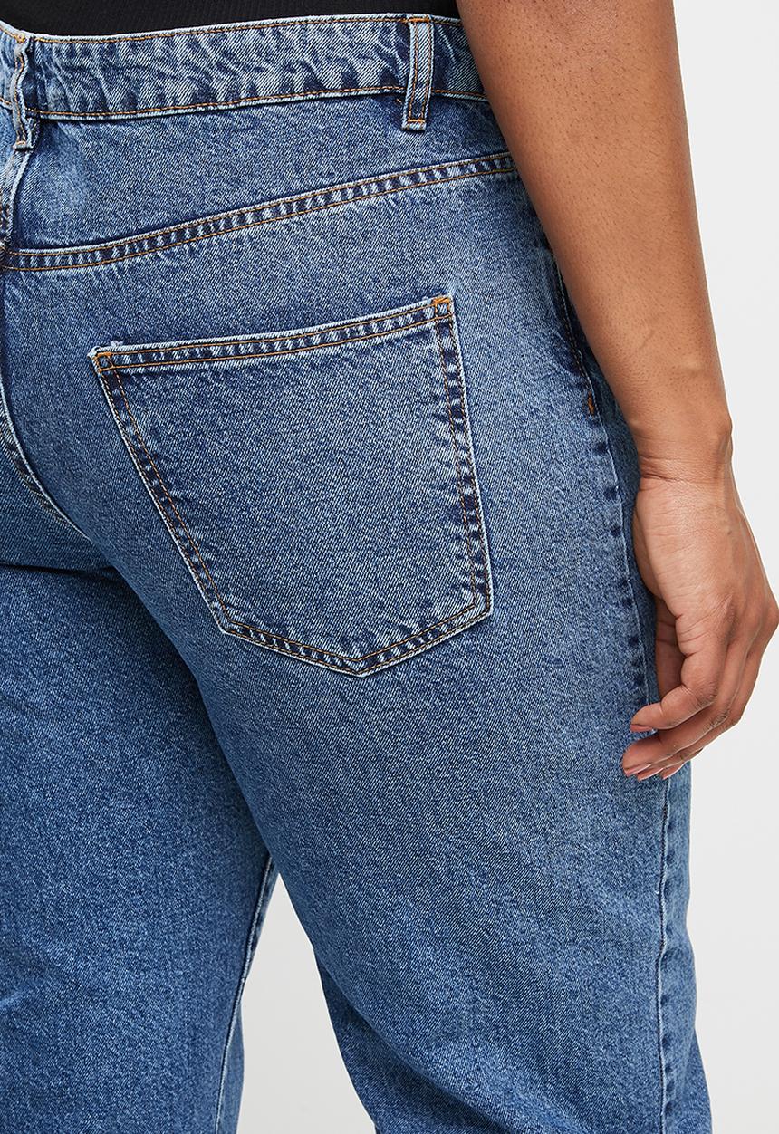 Cotton On - Curve dad jean - blue