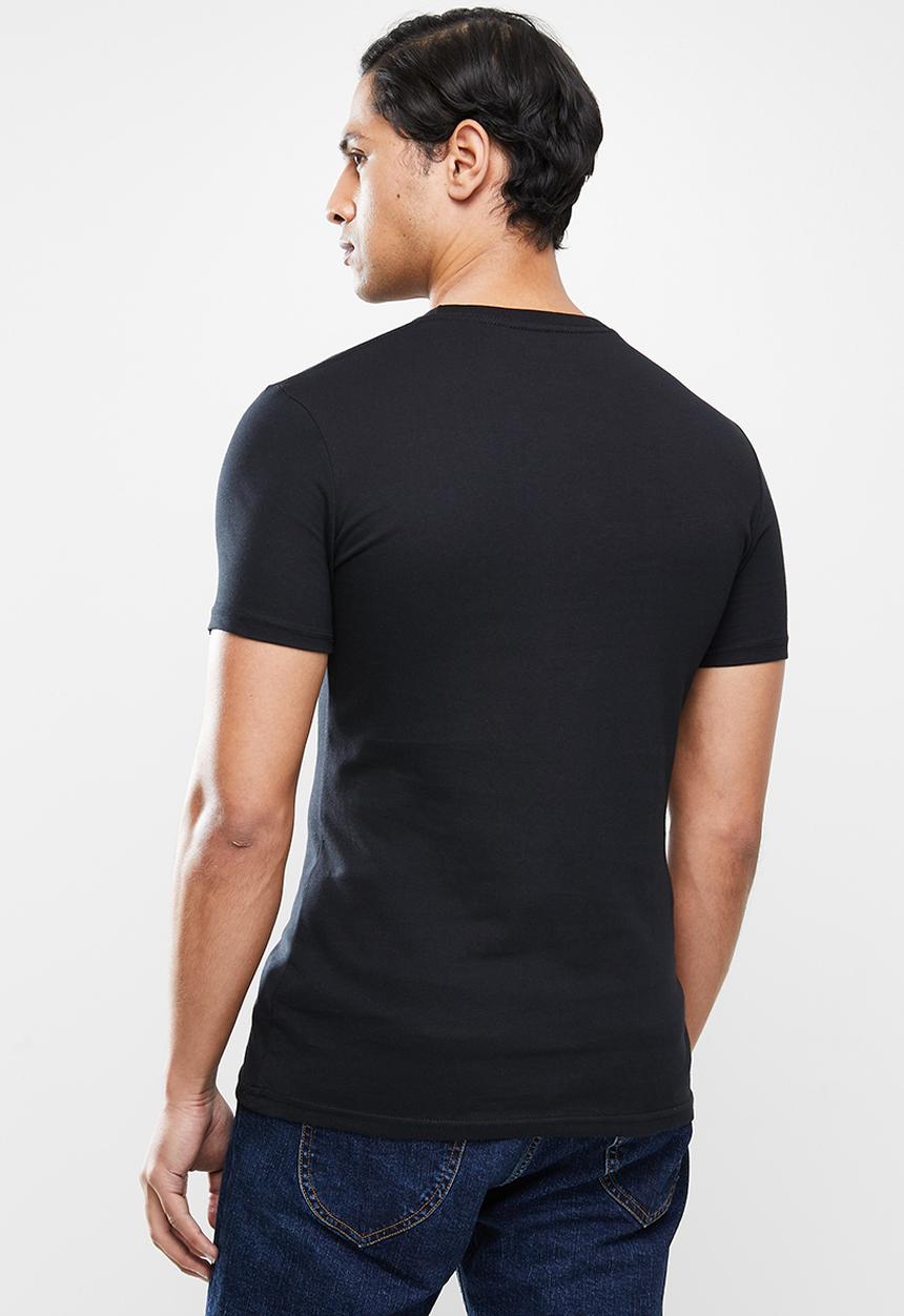 Original Penguin - Embroidered tee - black