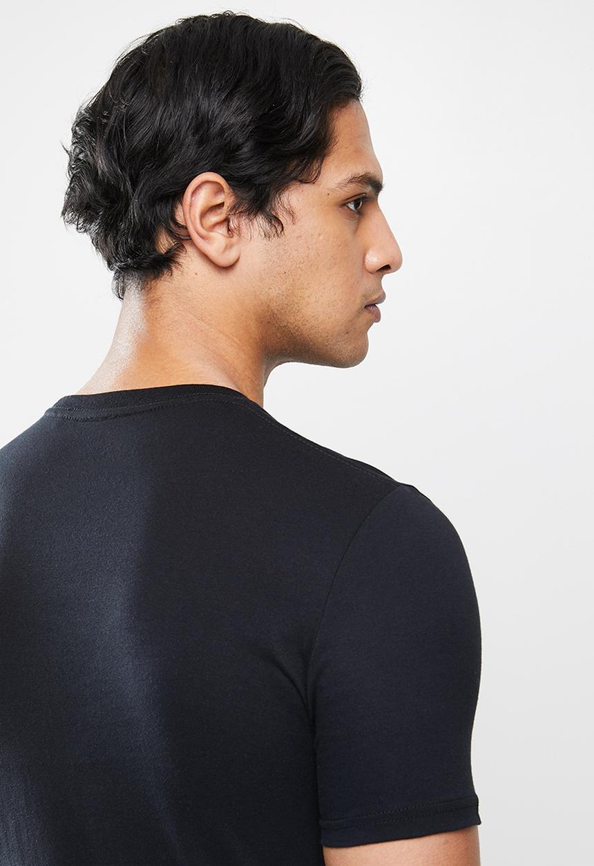 Original Penguin - Embroidered tee - black