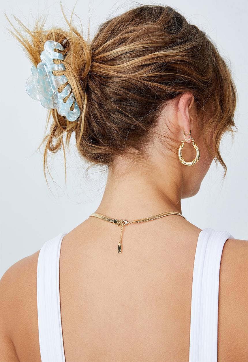 Rubi - Amelia hair claw - blue pearly