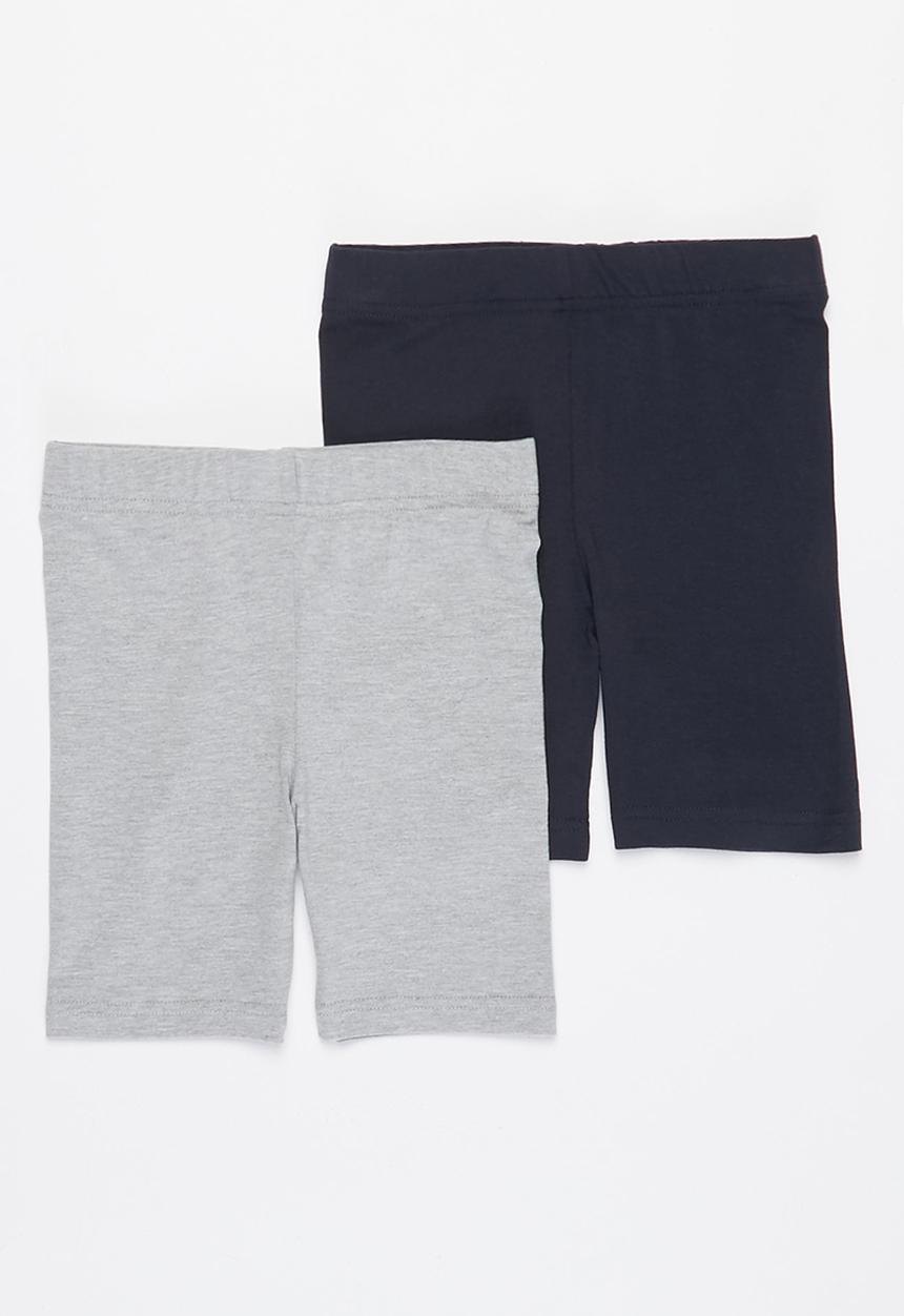 Rebel Republic - 2-pack cycling short - navy & grey