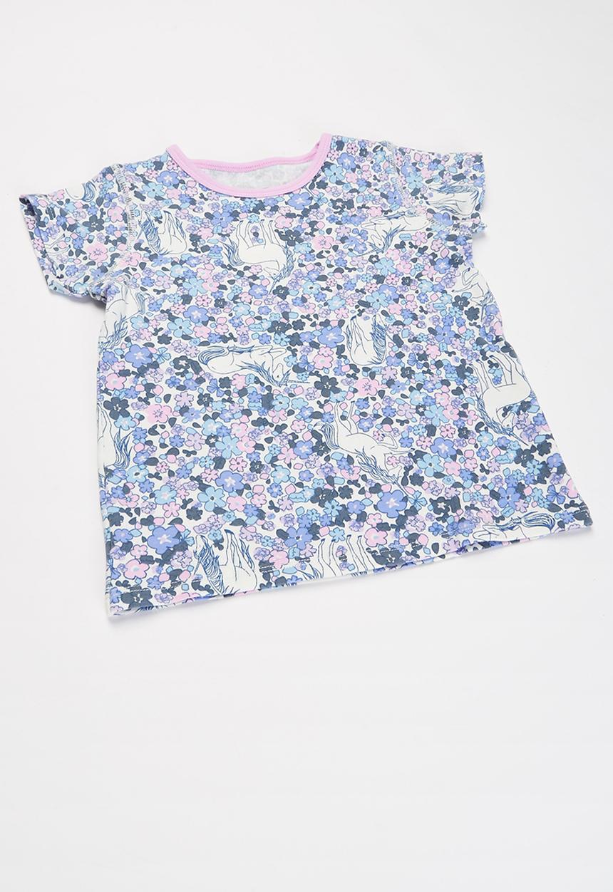 Cotton On - 3 Pack bundle harpa short sleeve flutter pyjama set - multi