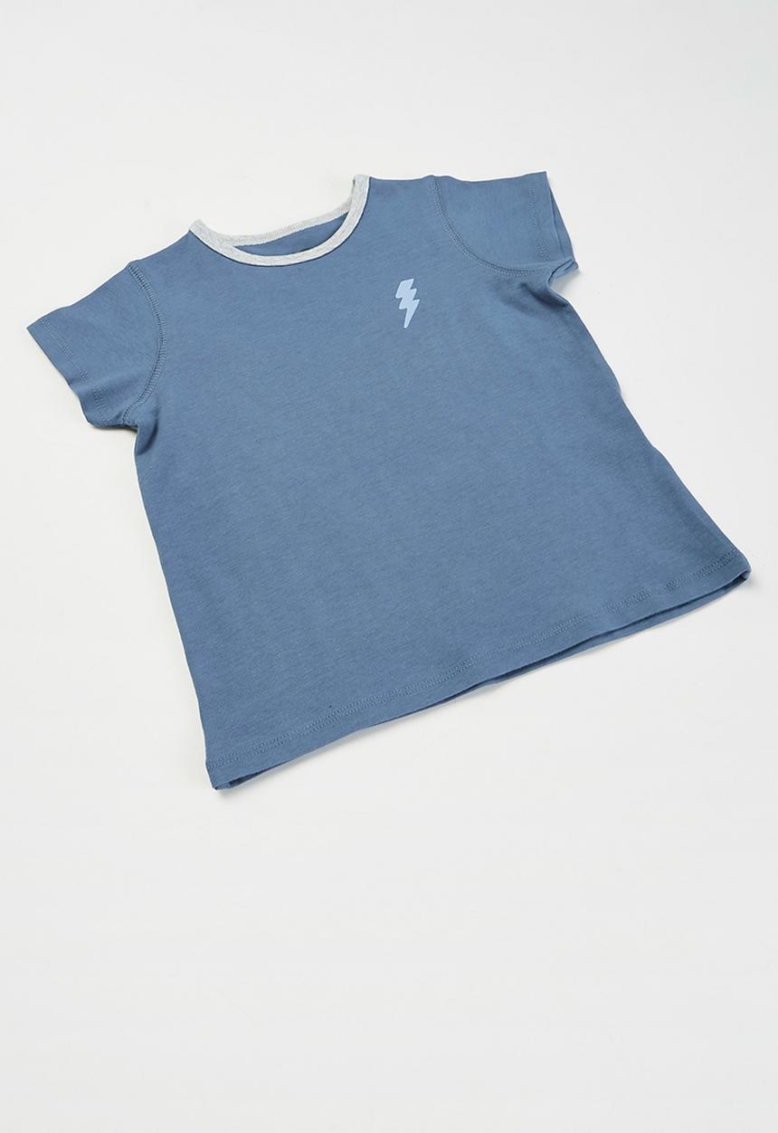 Cotton On - 3 Pack bundle Hudson short sleeve pyjama set - blue & white 