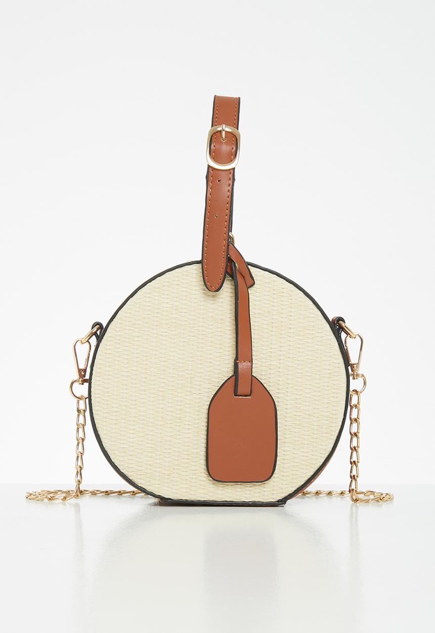 Superbalist - Jess cross body bag - natural & tan