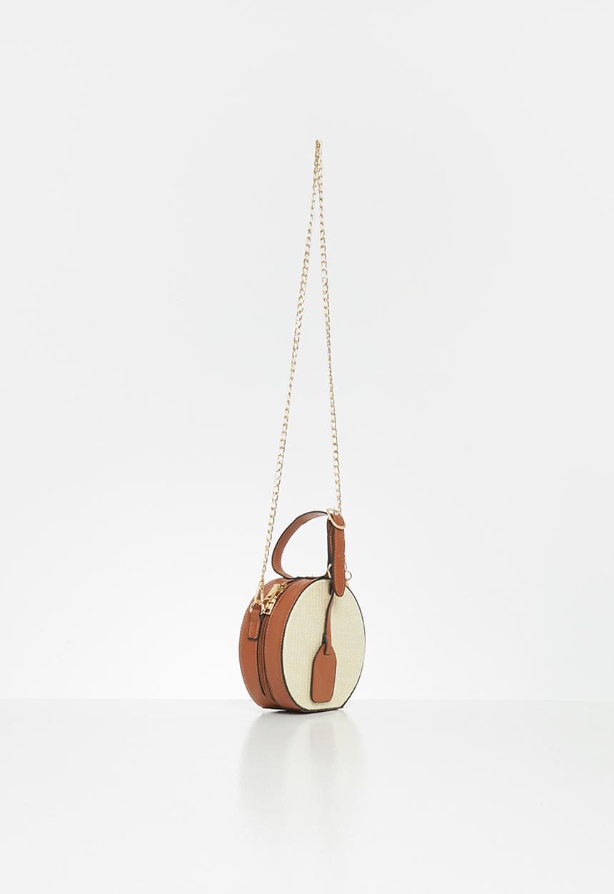 Superbalist - Jess cross body bag - natural & tan