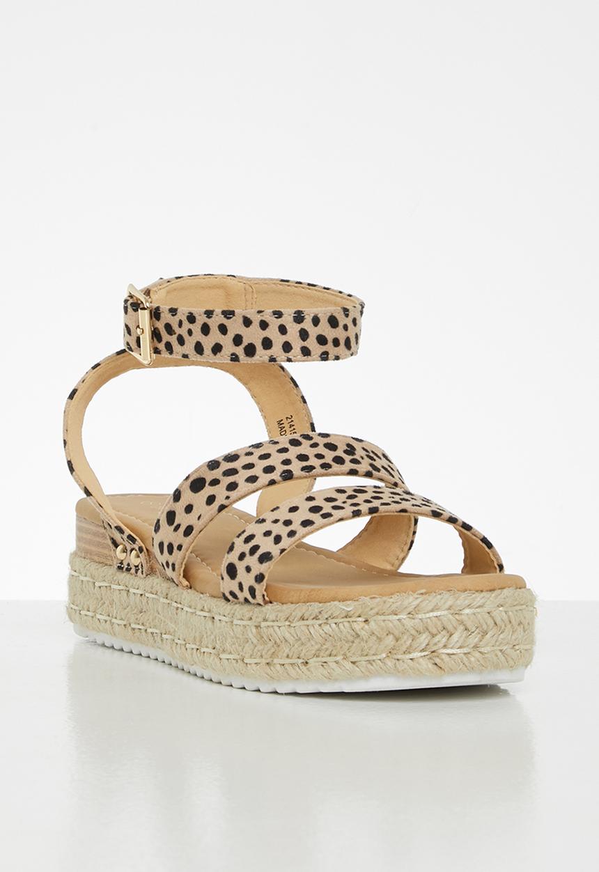 Superbalist - Nita espadrille sandal - beige & black 