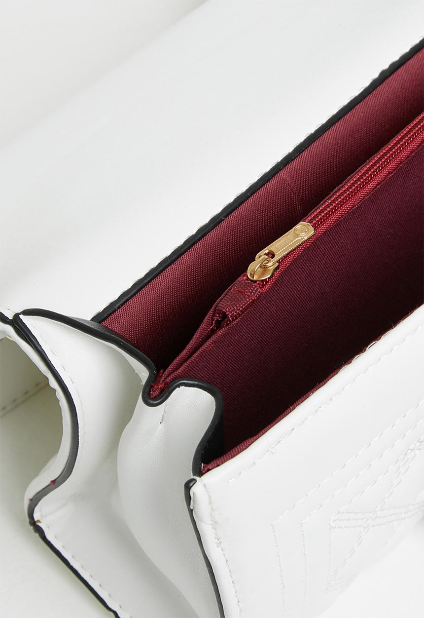 Superbalist - Molly clutch bag - white