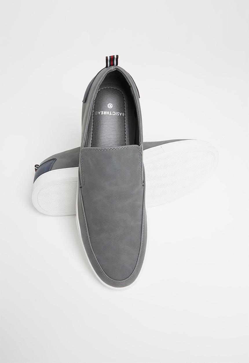 basicthread - Zeke back patch slip on - grey