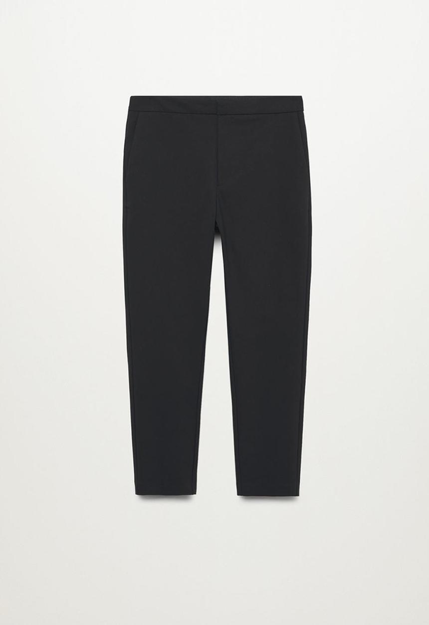 MANGO - Trousers malu-h - black