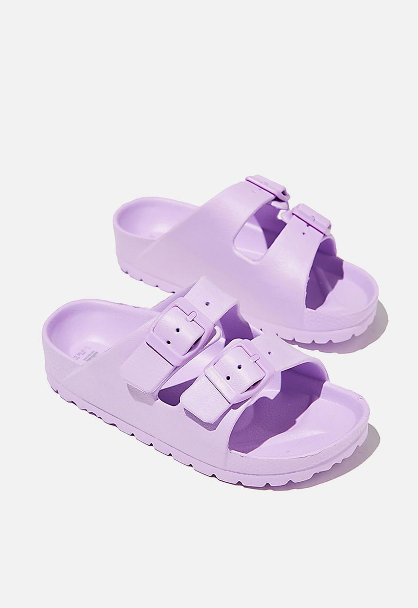 Cotton On - Twin strap slide - pale violet