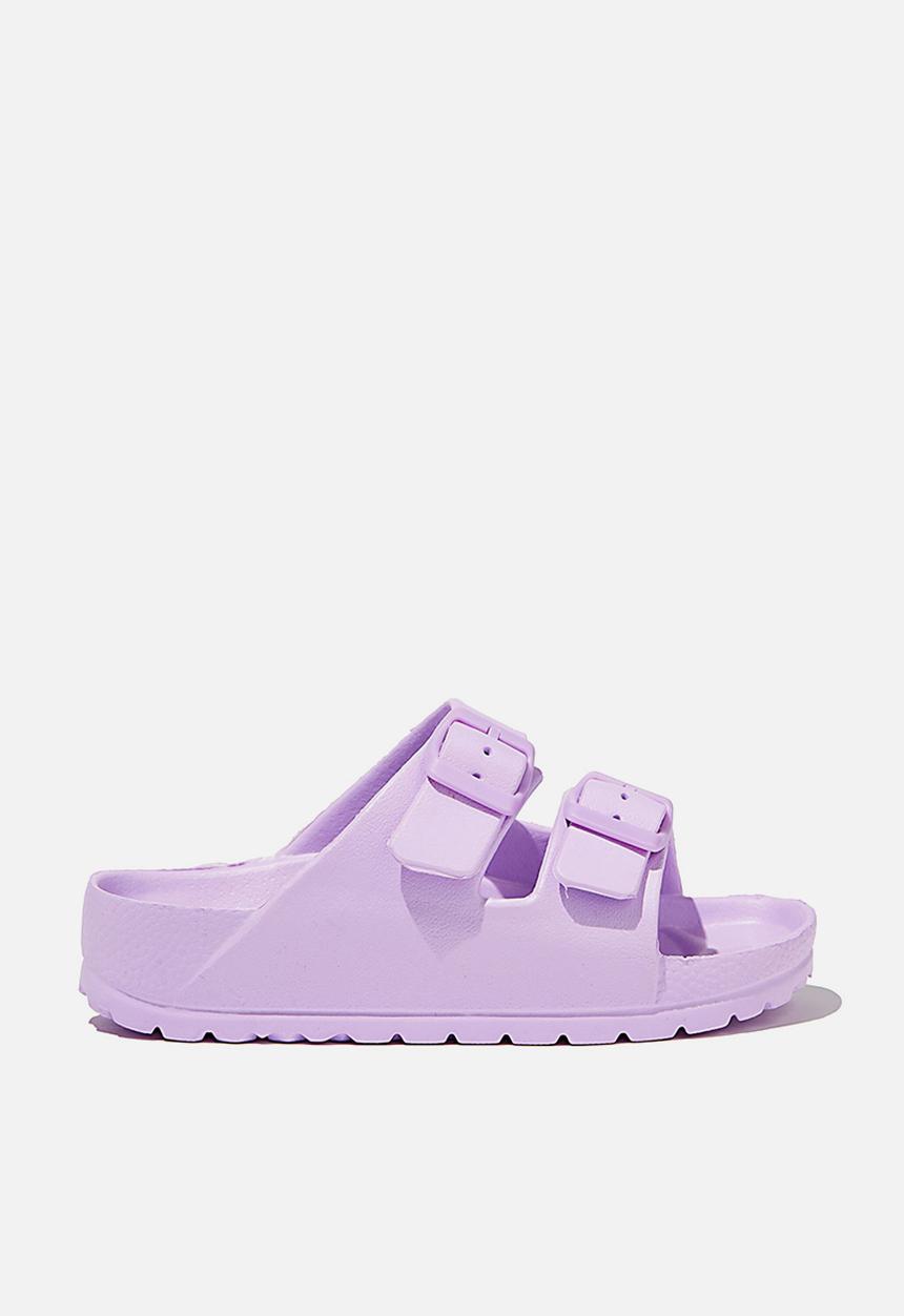 Cotton On - Twin strap slide - pale violet