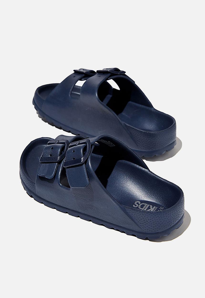 Cotton On - Twin strap slide - navy 